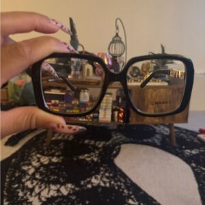 CHANEL Black Square Eyewear